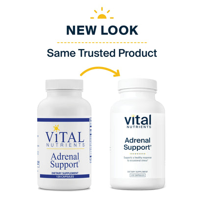 Vital Nutrients Adrenal Support - 120 Capsules